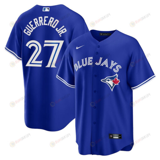 Vladimir Guerrero Jr. 27 Toronto Blue Jays Alternate Jersey - Royal