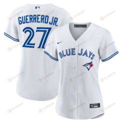 Vladimir Guerrero Jr. 27 Toronto Blue Jays Women Home Jersey - White