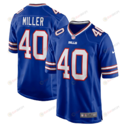 Von Miller 40 Buffalo Bills Player Game Jersey - Royal