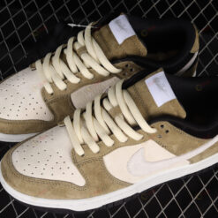 WTVUA x Nike SB Dunk Low Beige/Green/White-Black Shoes Sneakers