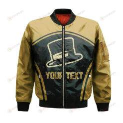 Wake Forest Demon Deacons Bomber Jacket 3D Printed Custom Text And Number Curve Style Sport