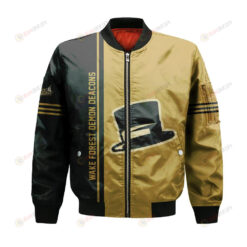 Wake Forest Demon Deacons Bomber Jacket 3D Printed Half Style