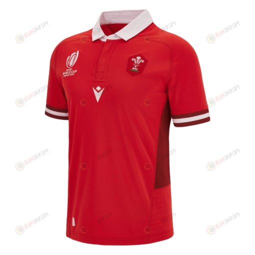 Wales Rugby World Cup 2023 Home Men Jersey - Red