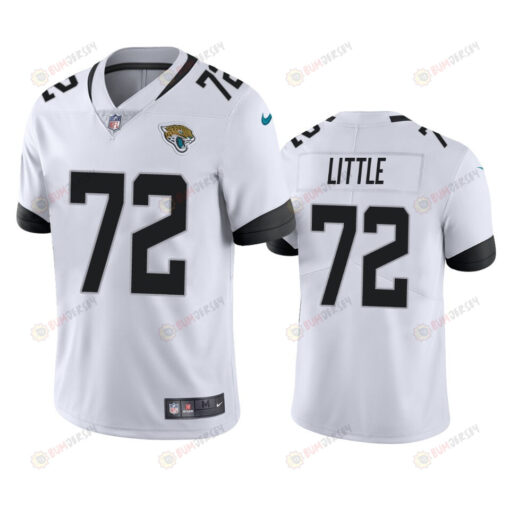 Walker Little 72 Jacksonville Jaguars White Vapor Limited Jersey