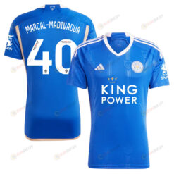 Wanya Mar?al-Madivadua 40 Leicester City FC 2023/24 Home Men Jersey - Blue