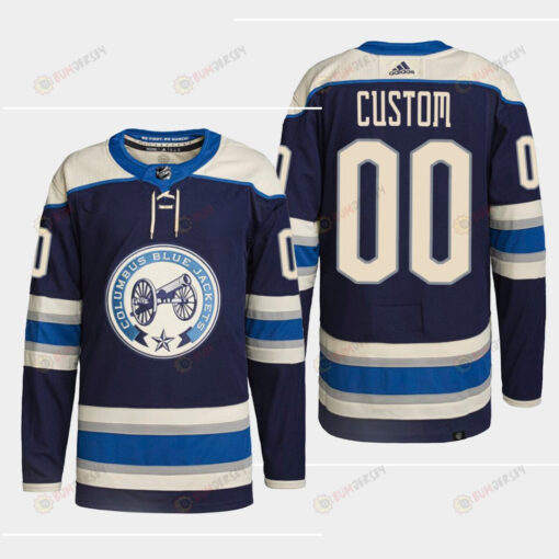 Washington Capitals Custom 00 Alternate Navy 2022-23 Jersey