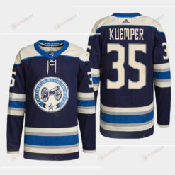 Washington Capitals Darcy Kuemper 35 Alternate Navy 2022-23 Jersey