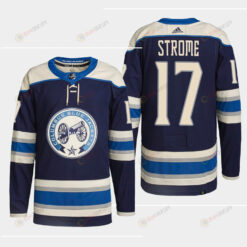 Washington Capitals Dylan Strome 17 Alternate Navy 2022-23 Jersey