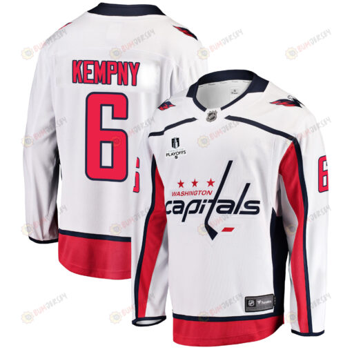 Washington Capitals Michal Kempny 6 Away 2022 Stanley Cup Playoffs Breakaway Men Jersey - White