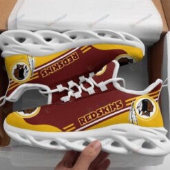 Washington Commanders Redskins Logo 3D Max Soul Sneaker Shoes