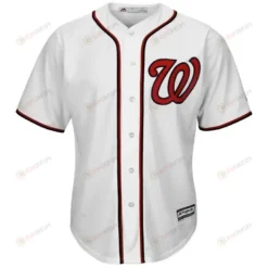 Washington Nationals Official Cool Base Jersey - White