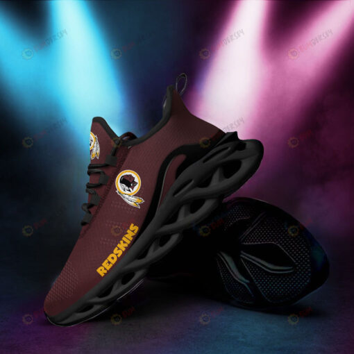 Washington Redskins Logo Pattern 3D Max Soul Sneaker Shoes