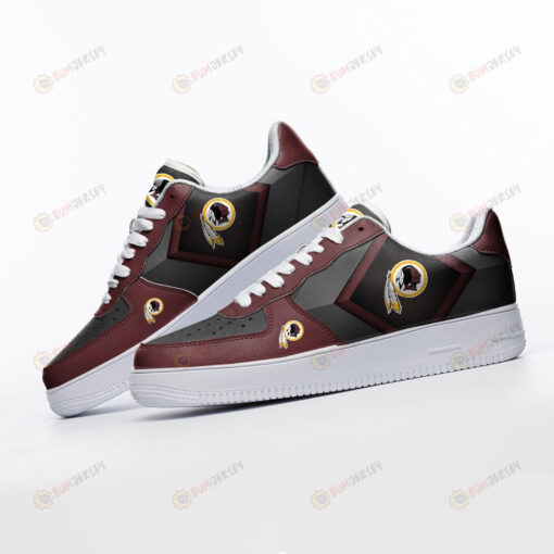 Washington Redskins Logo Pattern Custom Air Force 1 Printed