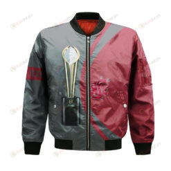 Washington State Cougars Bomber Jacket 3D Printed 2022 National Champions Legendary