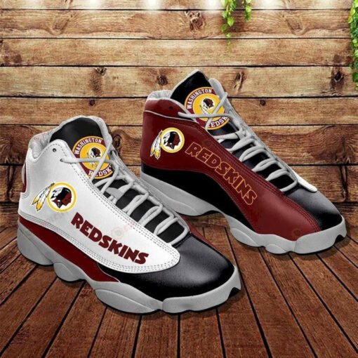 Washington With Redskins Pattern Air Jordan 13 Shoes Sneakers