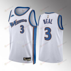 Washington Wizards Bradley Beal 3 2022-23 Classic Edition White Jersey Swingman