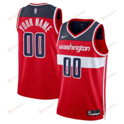 Washington Wizards Custom 00 Men 2022/23 Swingman Jersey - Icon Edition