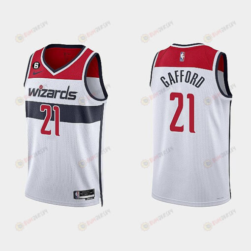 Washington Wizards Daniel Gafford 21 2022-23 Association Edition White Men Jersey Swingman