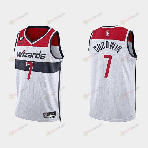 Washington Wizards Jordan Goodwin 7 2022-23 Association Edition White Men Jersey Swingman