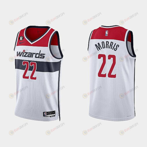 Washington Wizards Monte Morris 22 2022-23 Association Edition White Men Jersey Swingman