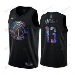 Washington Wizards Thomas Bryant 13 Jersey Iridescent Holographic Black Limited Edition