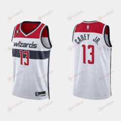 Washington Wizards Vernon Carey Jr. 13 2022-23 Association Edition White Men Jersey Swingman