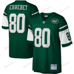 Wayne Chrebet 80 New York Jets Mitchell & Ness Legacy Jersey - Green
