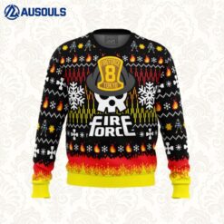 We Didn't Start the Fire this Christmas Fire Force Ugly Sweaters For Men Women Unisex