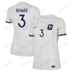 Wendie Renard 3 France Women's National Team 2023-24 World Cup Away Women Jersey