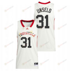 Wes Unseld 31 Louisville Cardinals Alumni Basketball Honoring Black Excellence Jersey - White