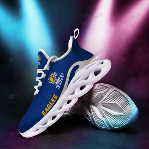 West Coast Eagles Logo Pattern 3D Max Soul Sneaker Shoes In Blue