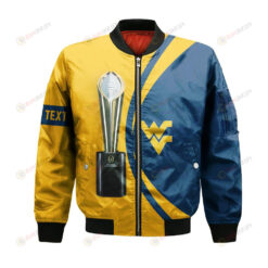 West Virginia Mountaineers Bomber Jacket 3D Printed 2022 National Champions Legendary