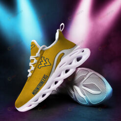 West Virginia Mountaineers Logo Pattern 3D Max Soul Sneaker Shoes