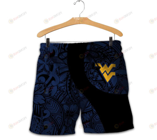 West Virginia Mountaineers Men Shorts Polynesian