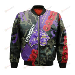 Western Carolina Catamounts Bomber Jacket 3D Printed Sport Style Keep Go on