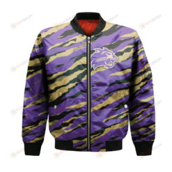 Western Carolina Catamounts Bomber Jacket 3D Printed Sport Style Team Logo Pattern