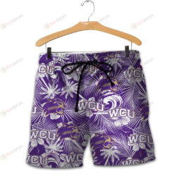 Western Carolina Catamounts Men Shorts Tropical Seamless