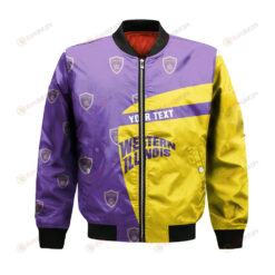 Western Illinois Leathernecks Bomber Jacket 3D Printed Special Style