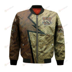 Western Michigan Broncos Bomber Jacket 3D Printed Abstract Pattern Sport