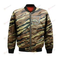 Western Michigan Broncos Bomber Jacket 3D Printed Sport Style Team Logo Pattern