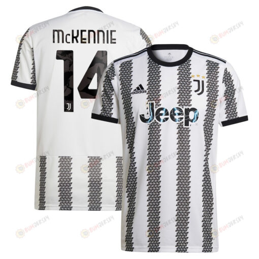Weston McKennie 14 Juventus Men 2022/23 Home Jersey - White