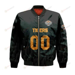 Wests Tigers Bomber Jacket 3D Printed Team Logo Custom Text And Number