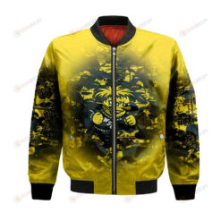 Wichita State Shockers Bomber Jacket 3D Printed Camouflage Vintage