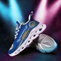 Wigan Athletic Logo Beehive Pattern Custom Name 3D Max Soul Sneaker Shoes