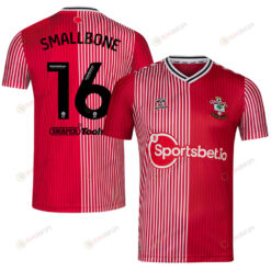 Will Smallbone 16 Southampton FC 2023/24 Home Men Jersey - Red