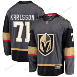 William Karlsson Vegas Golden Knights Home Premier Breakaway Player Jersey - Gray