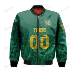 William and Mary Tribe Bomber Jacket 3D Printed Team Logo Custom Text And Number