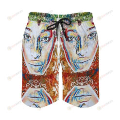 Willow Elegant Hawaiian Shorts Summer Shorts Men Shorts - Print Shorts