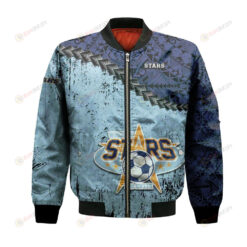 Windsor Stars Bomber Jacket 3D Printed Grunge Polynesian Tattoo