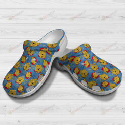 Winnie The Pooh Happy Disney Crocs Crocband Clog Comfortable Water Shoes - AOP Clog